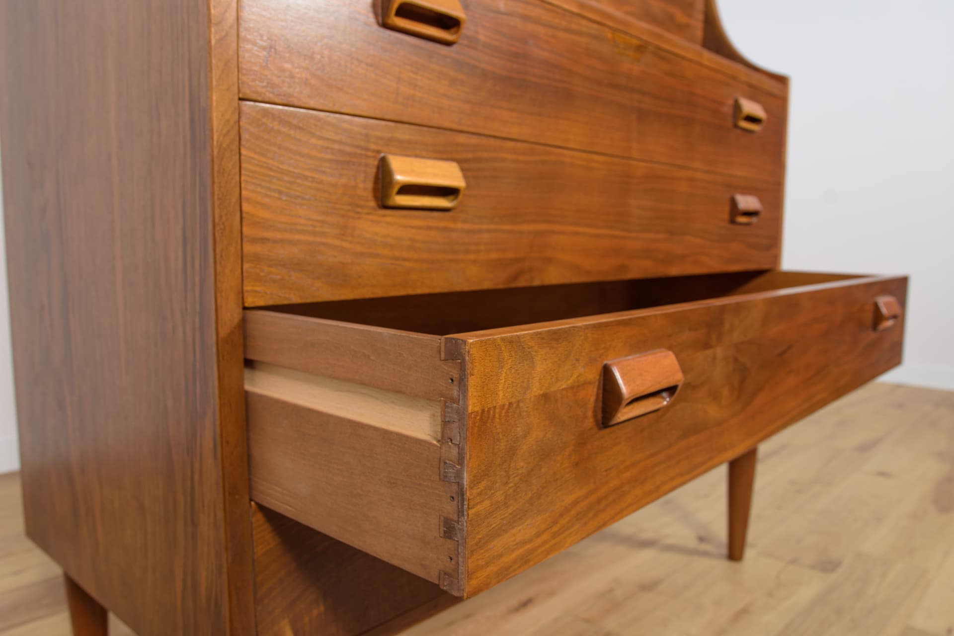 Sekretarzyk, proj. B. Mogensen, Søborg Møbelfabrik, Dania, lata 60. - 82685