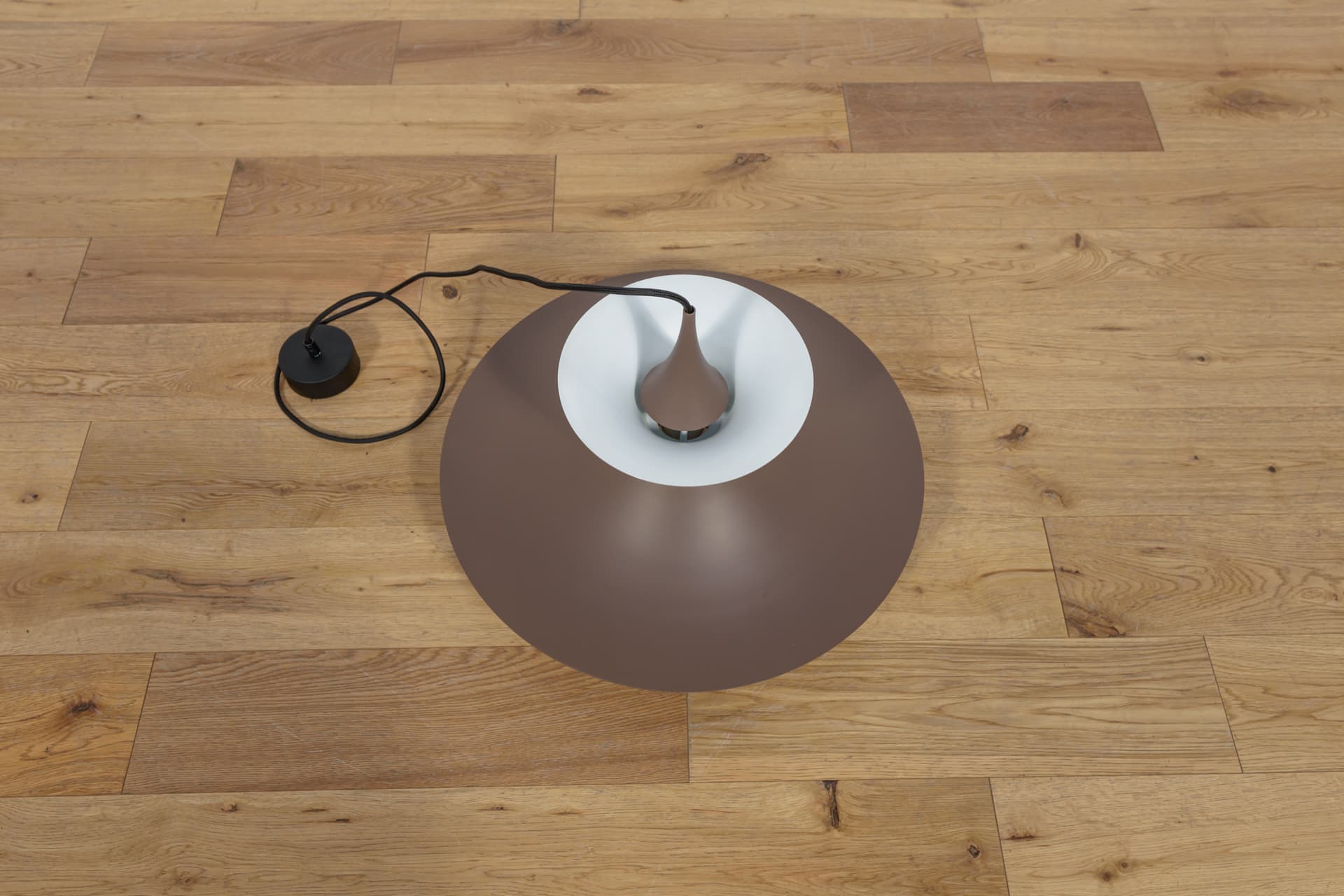 Lampa wisząca Radius, proj. E. Balslev, Fog & Mørup, Dania, lata 70. - 82846