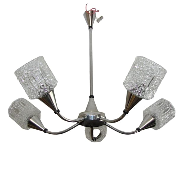 Mosiężny żyrandol, Modern  lata 70. - WYMIARY