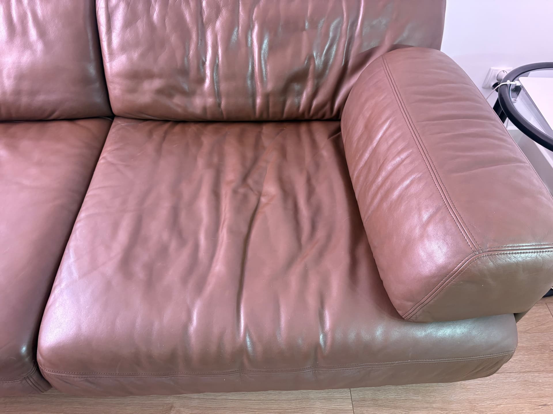 Sofa modułowa DS-76, skóra brązowa, de Sede, Szwajcaria, lata 70. - 82946