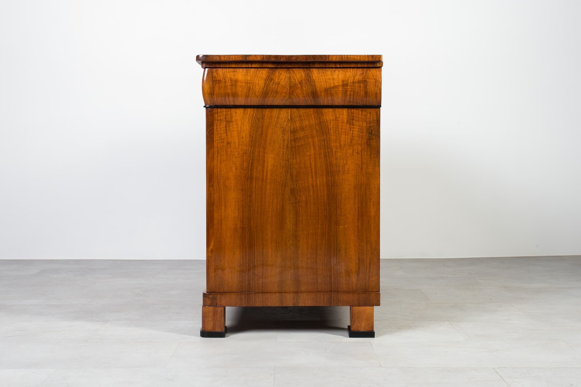 Komoda Biedermeier, brązowy, orzech, Niemcy, XIX w. - 6601