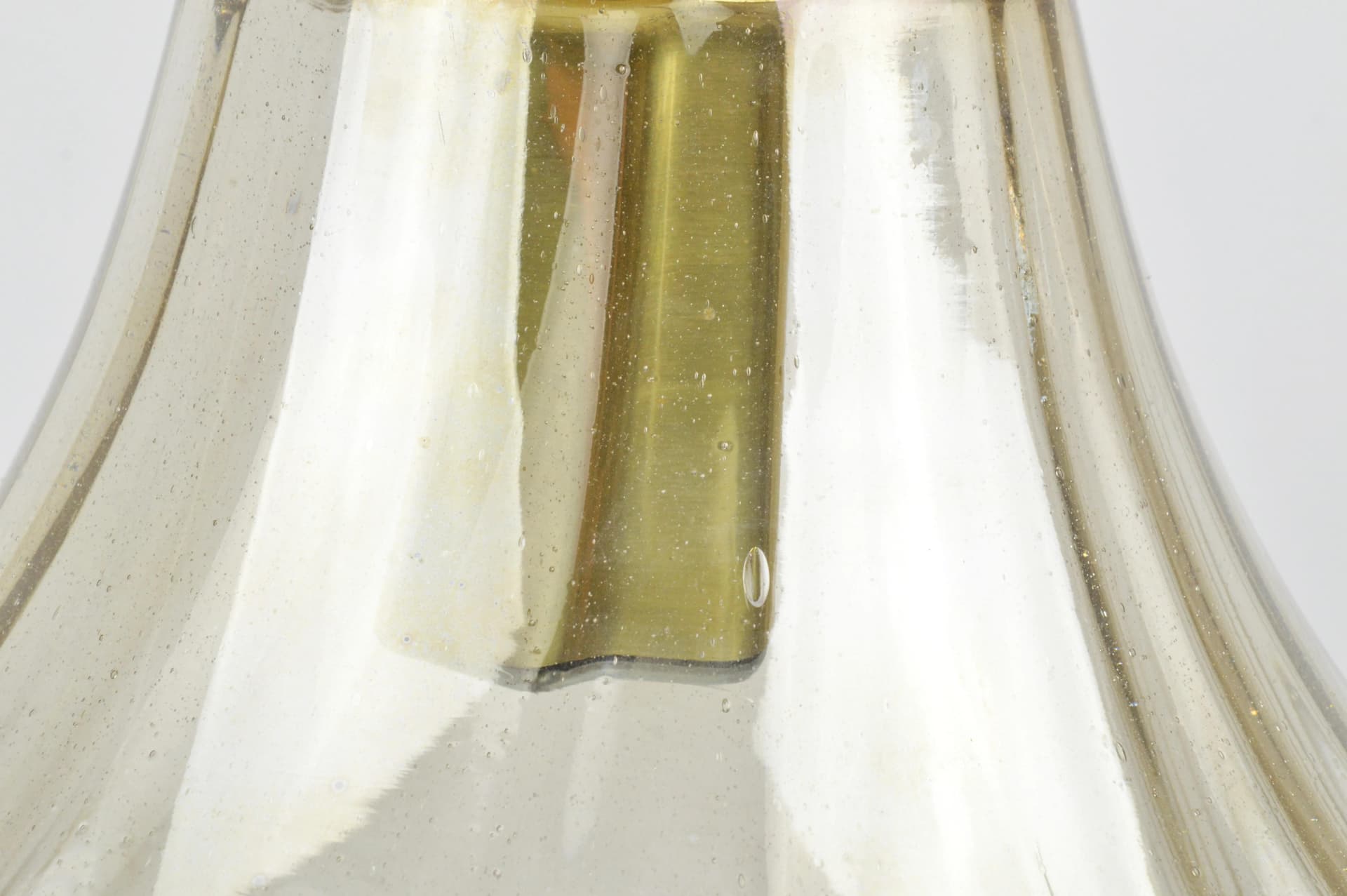 Pendant lamp, Limburg, transparent glass, Germany, 1970s. - 87104