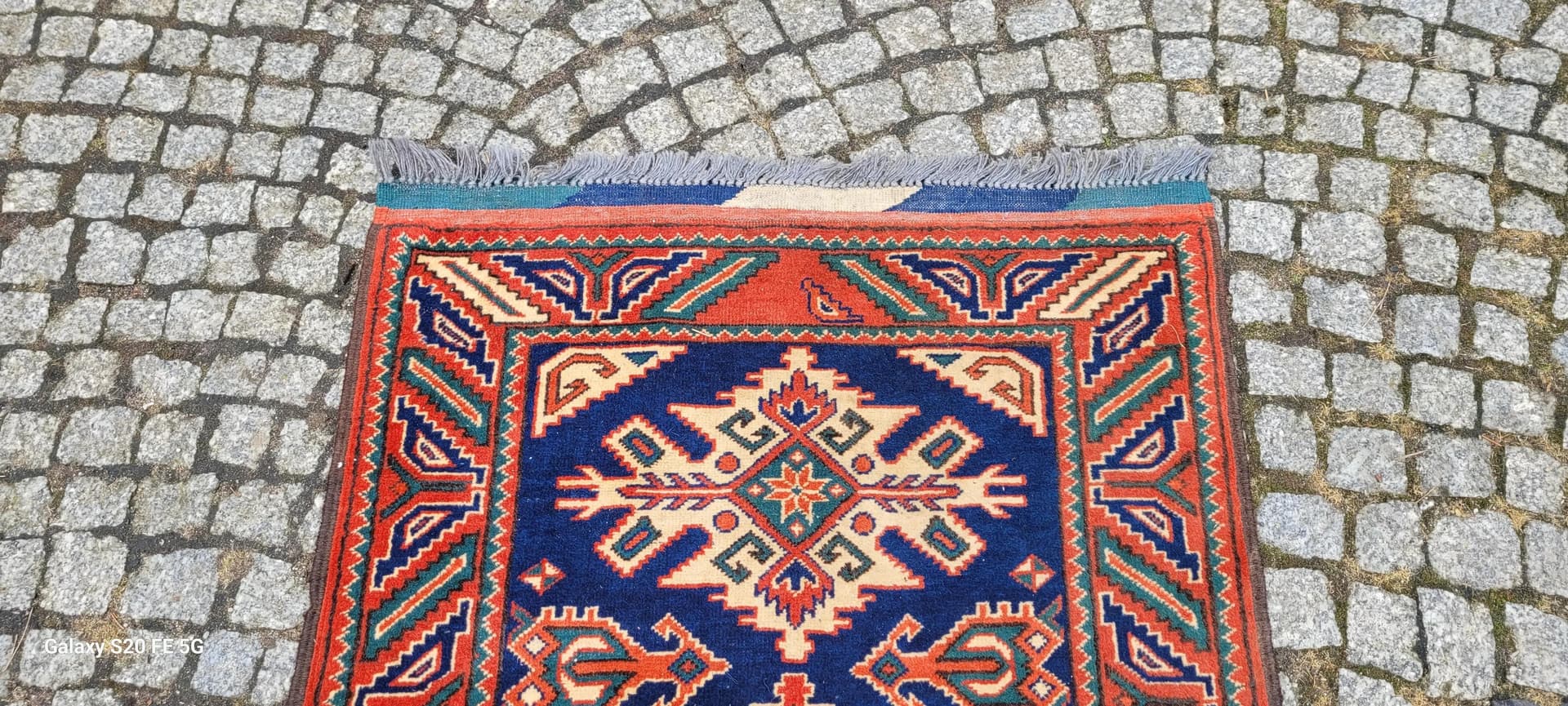 Rug Kazak, 85x300 cm, multicolor wool, Turkey, early 20th c. - 89178