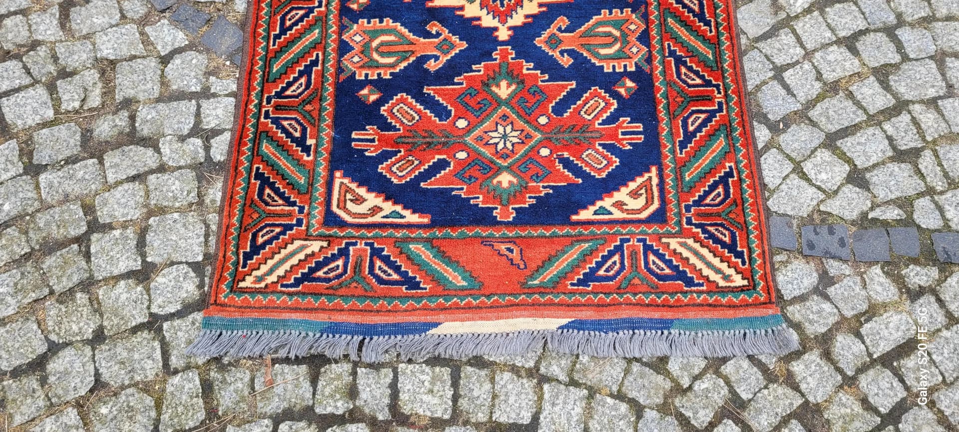 Rug Kazak, 85x300 cm, multicolor wool, Turkey, early 20th c. - 89179