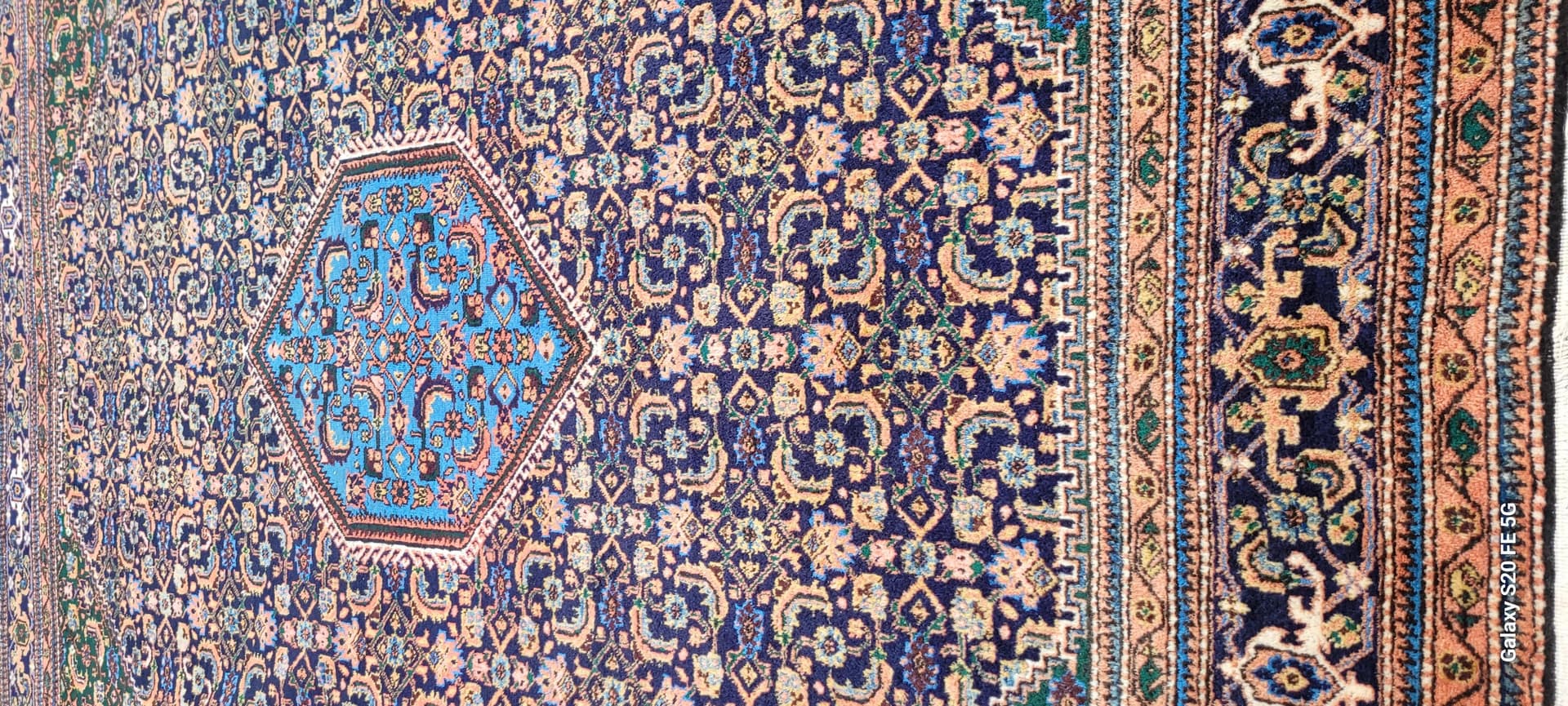 Rug Tabriz 260x330cm, navy blue, wool, Iran, early 20th c. - 89105