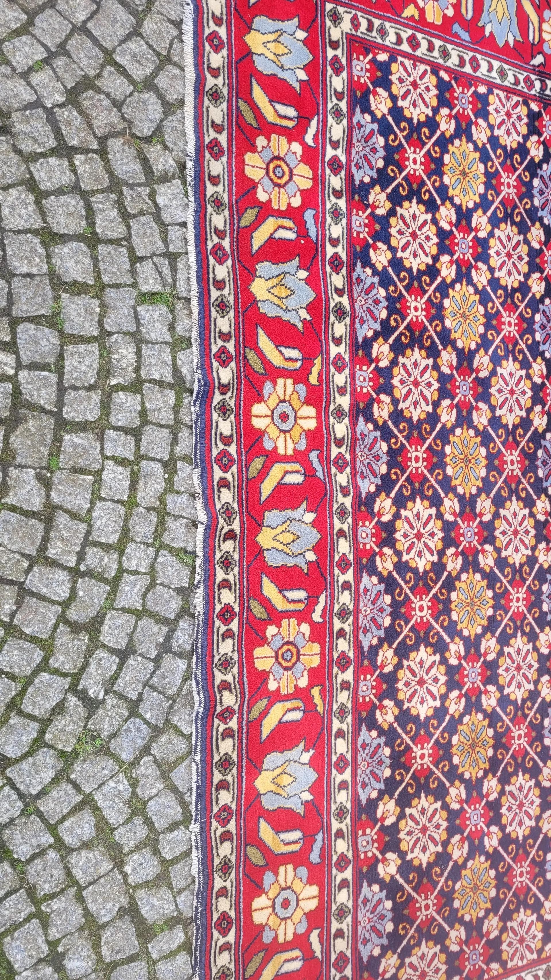 Anatolian Persian Rug 260x360 cm, multicolor wool, Turkey, 1970s. - 88860