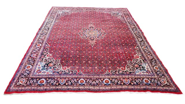 Dywan Bidjar Takab 285x385 cm, czerwony, wełna, Iran, XIX w. - WYMIARY