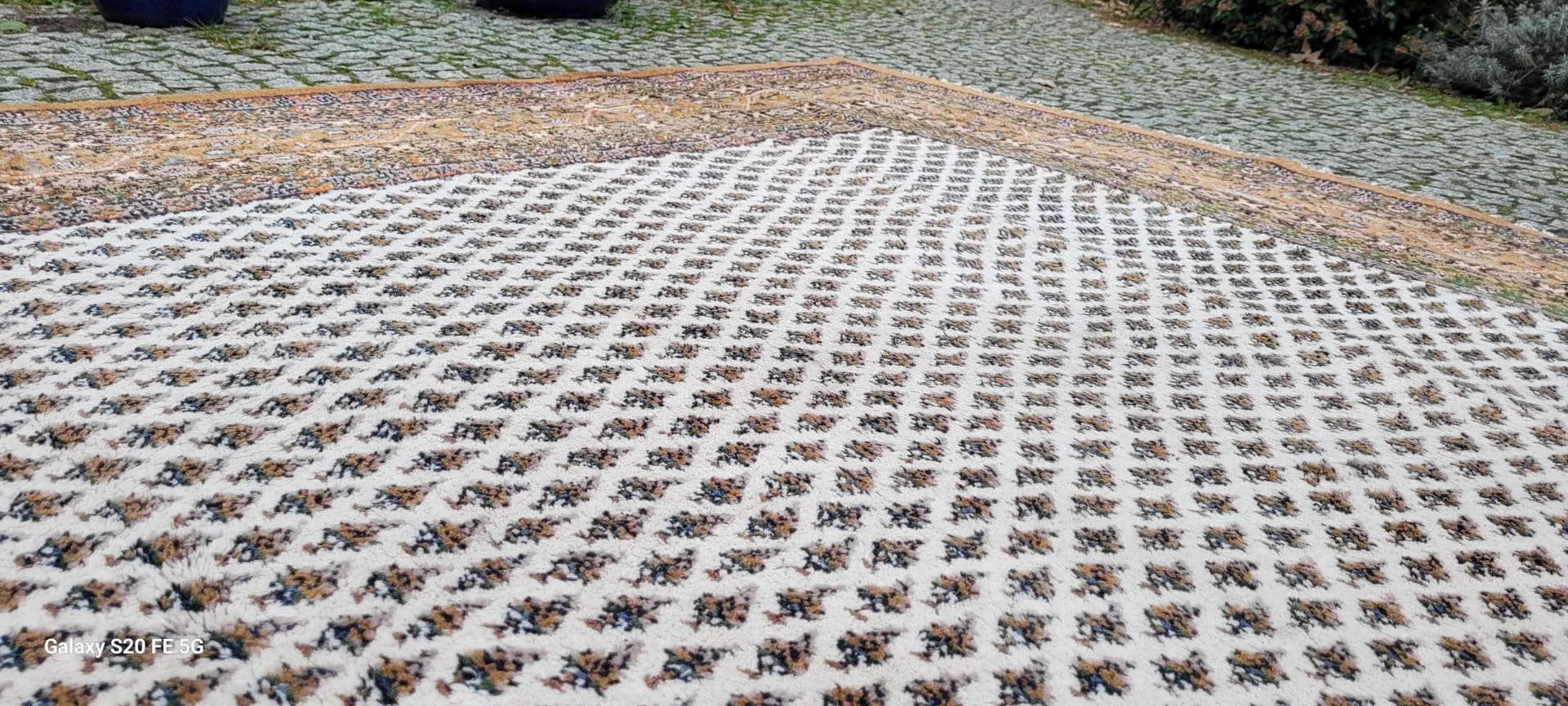 Dywan Indo Sarough Mir 255x355 cm, beżowy, wełna, Indie - 88689