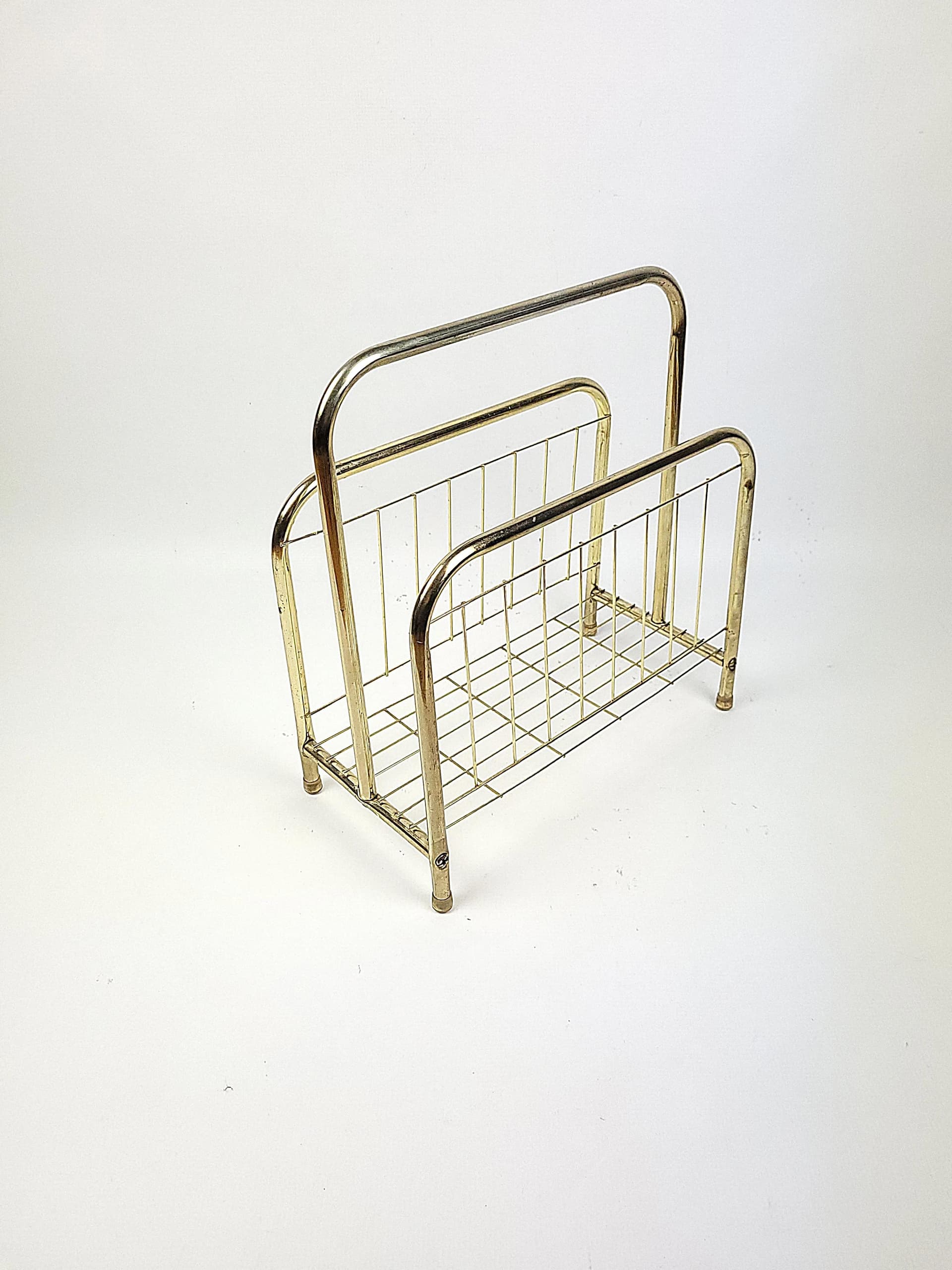 Gazetnik, złoty, metal, Niemcy, lata 80. - 86294