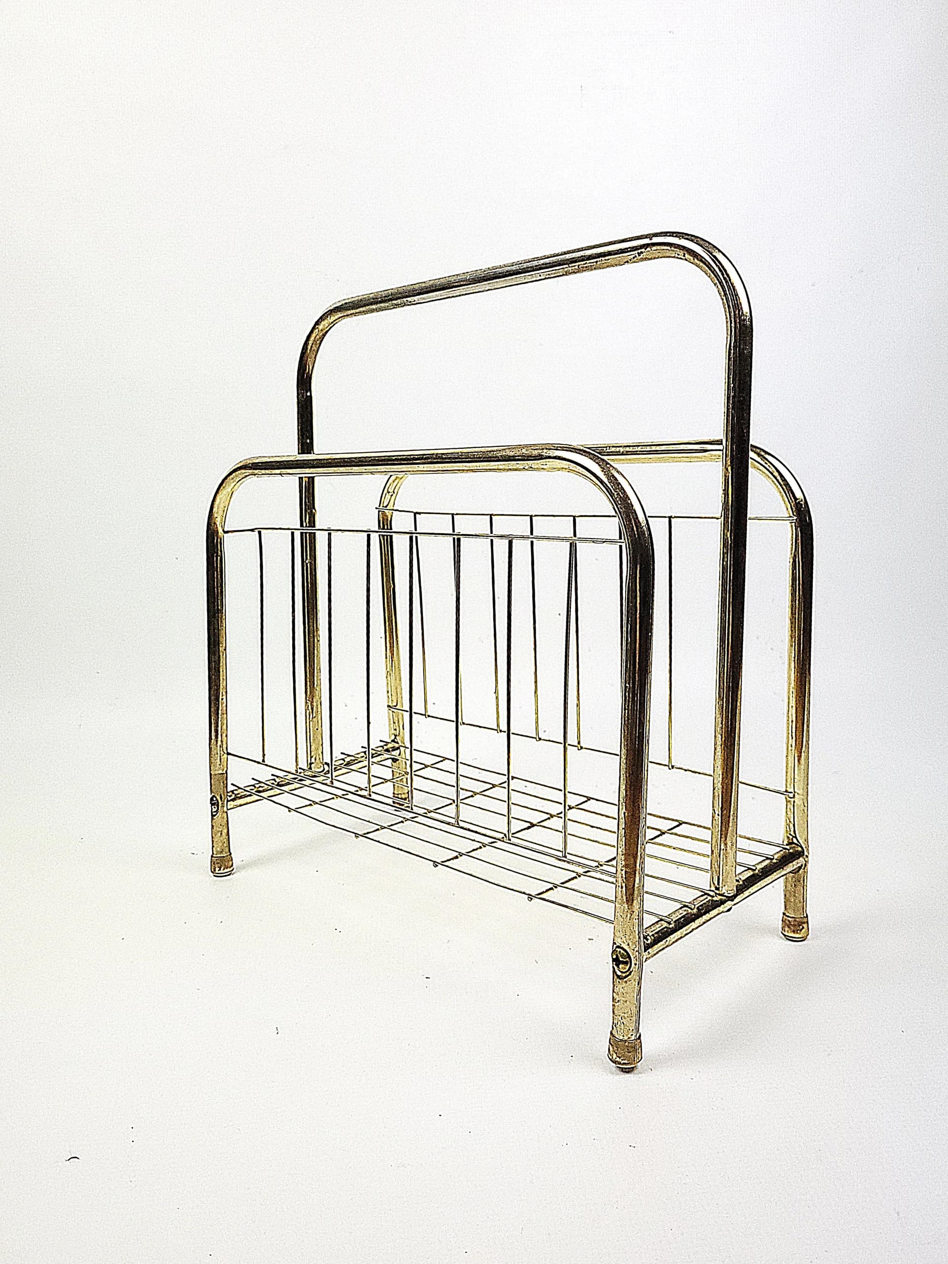 Gazetnik, złoty, metal, Niemcy, lata 80. - 86296