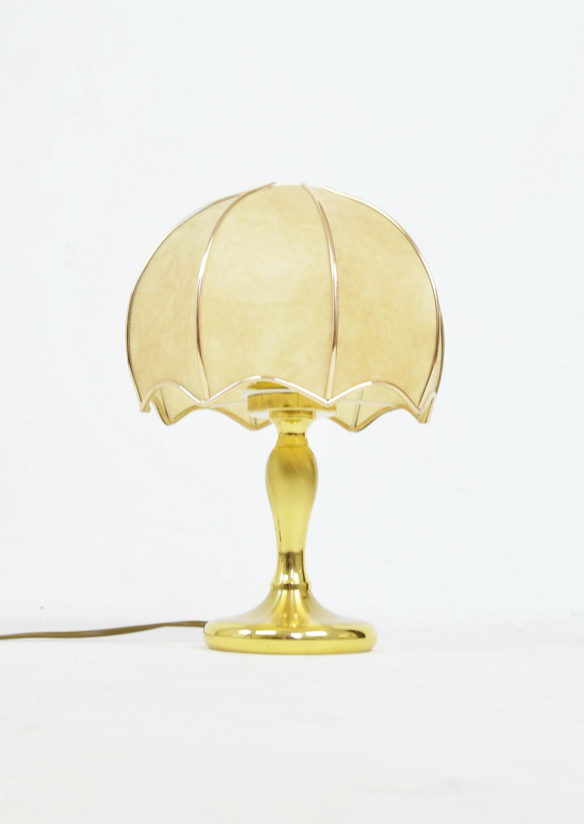 Lampka nocna Space Age, beżowy, plastik, Polska, lata 70. - 86197