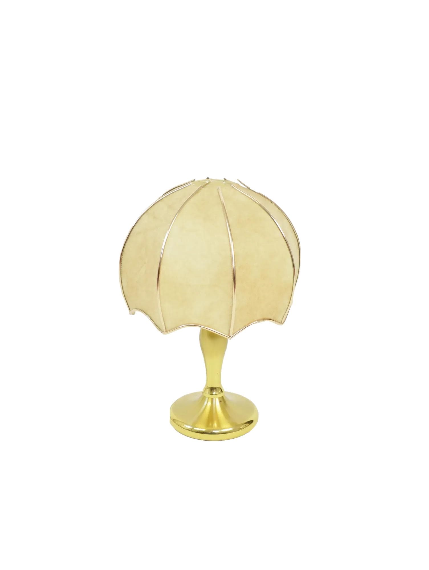 Lampka nocna Space Age, beżowy, plastik, Polska, lata 70.