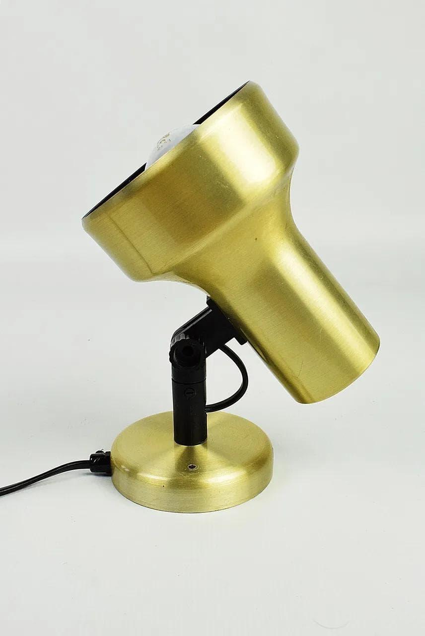 Wall sconce Belid, golden brass, Belid, Sweden, 1970s. - 86139