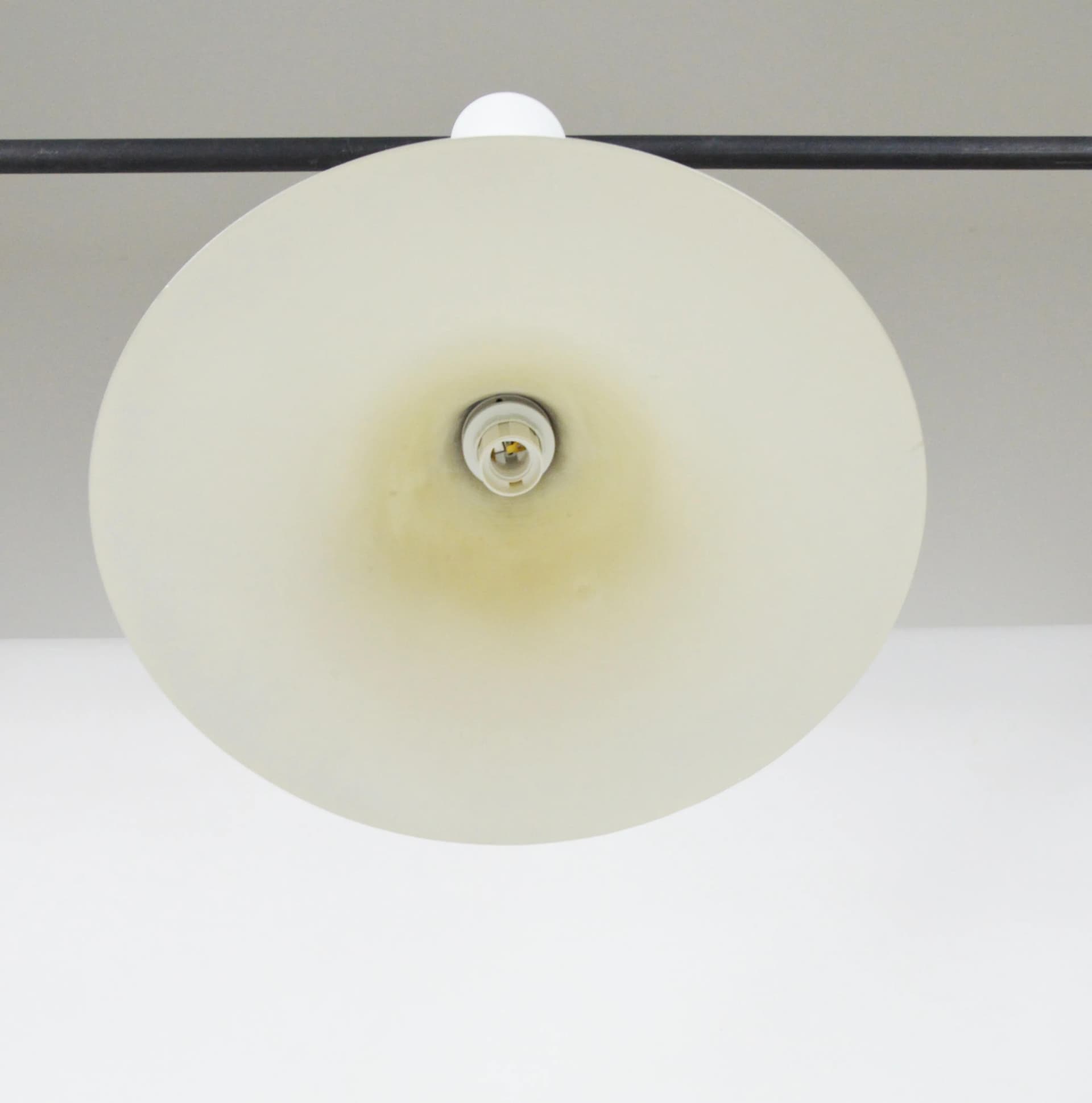 Pendant lamp Semi, white metal, for IKEA, Sweden, 1980s. - 86080