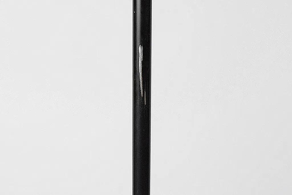 Lampa podłogowa, metal czarny, Polska, lata 80. - 86073