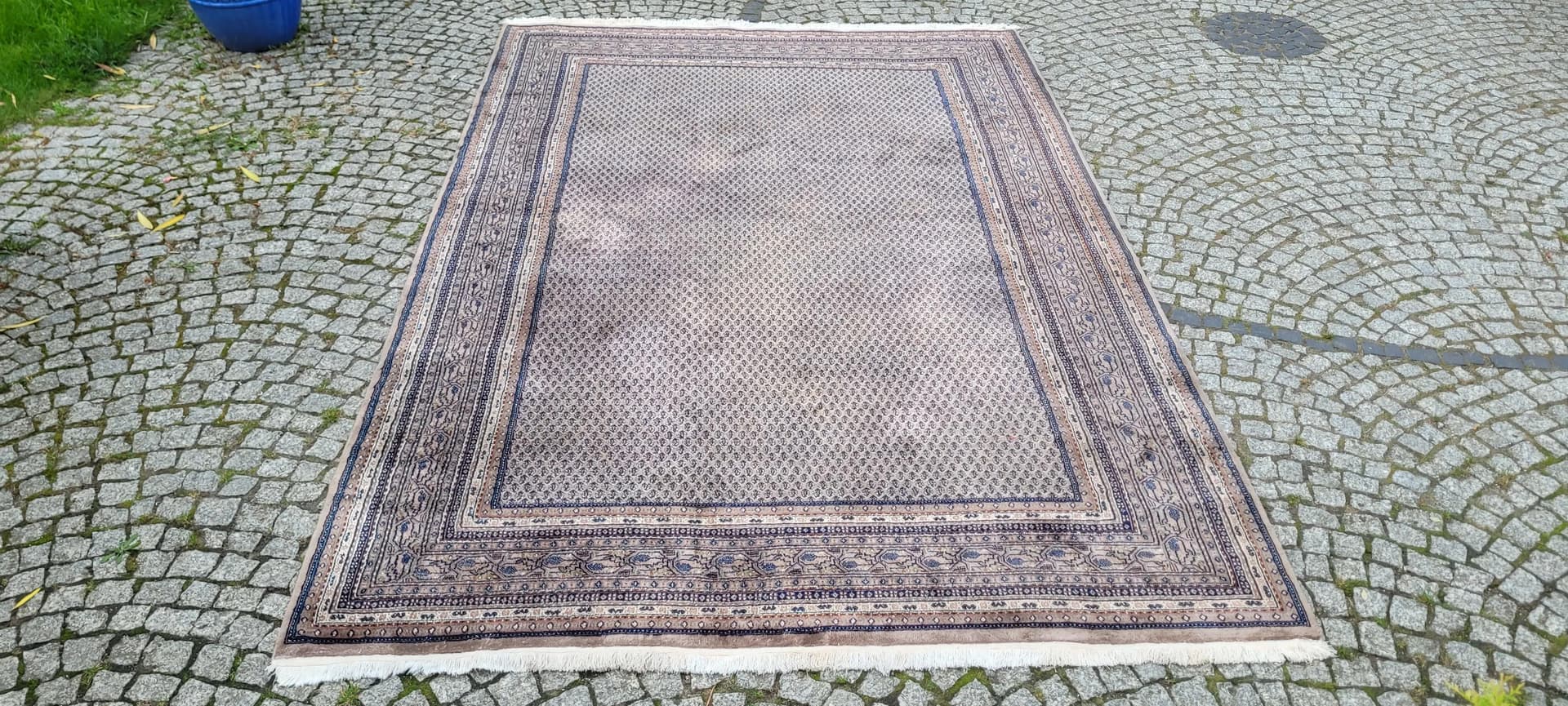 Dywan Sarough, 200x310 cm, brązowy, wełna, Iran, początek XX w. - 88521