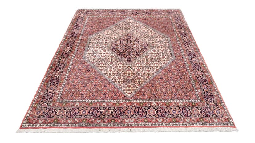 Dywan Bidjar Takab, czerwony, wełna, Iran, 205x270 cm