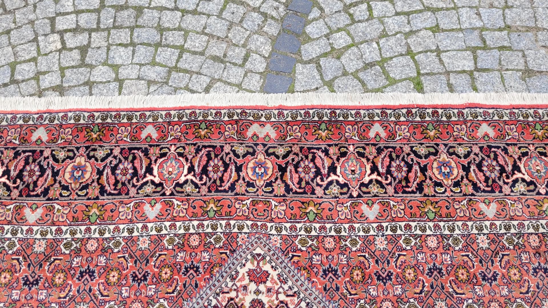 Dywan Bidjar Takab, czerwony, wełna, Iran, 205x270 cm - 88503