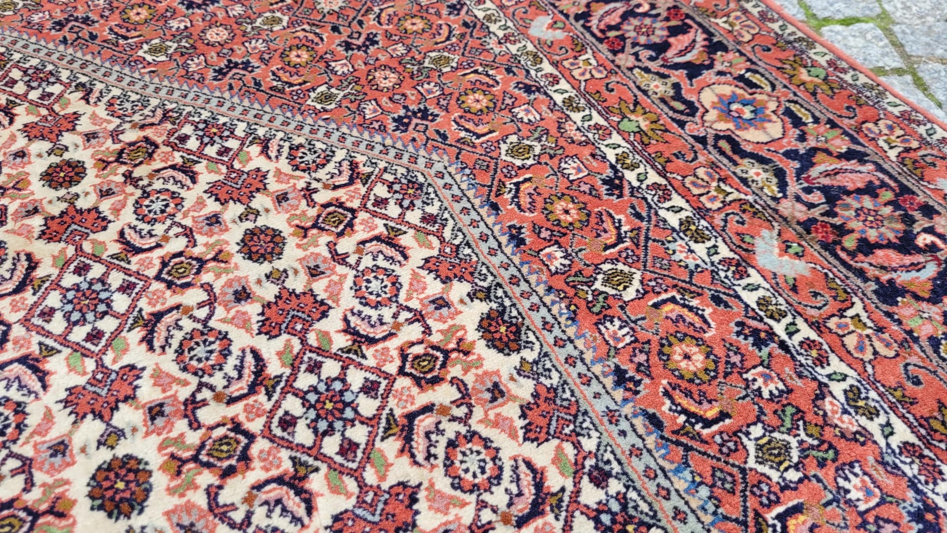 Dywan Bidjar Takab, czerwony, wełna, Iran, 205x270 cm - 88507