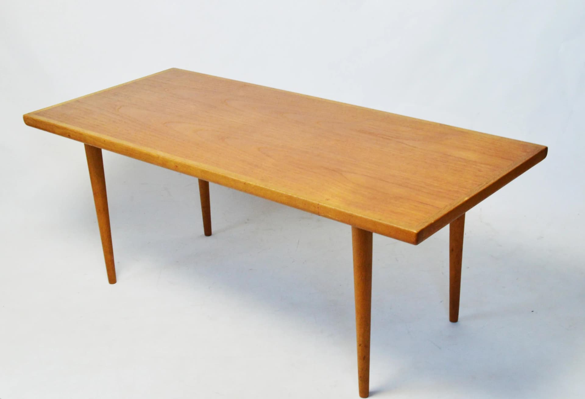 Coffee table, brown teak, Sweden, 1970s. - 85883
