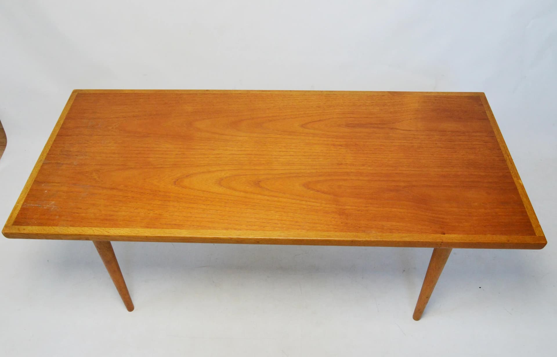 Coffee table, brown teak, Sweden, 1970s. - 85881