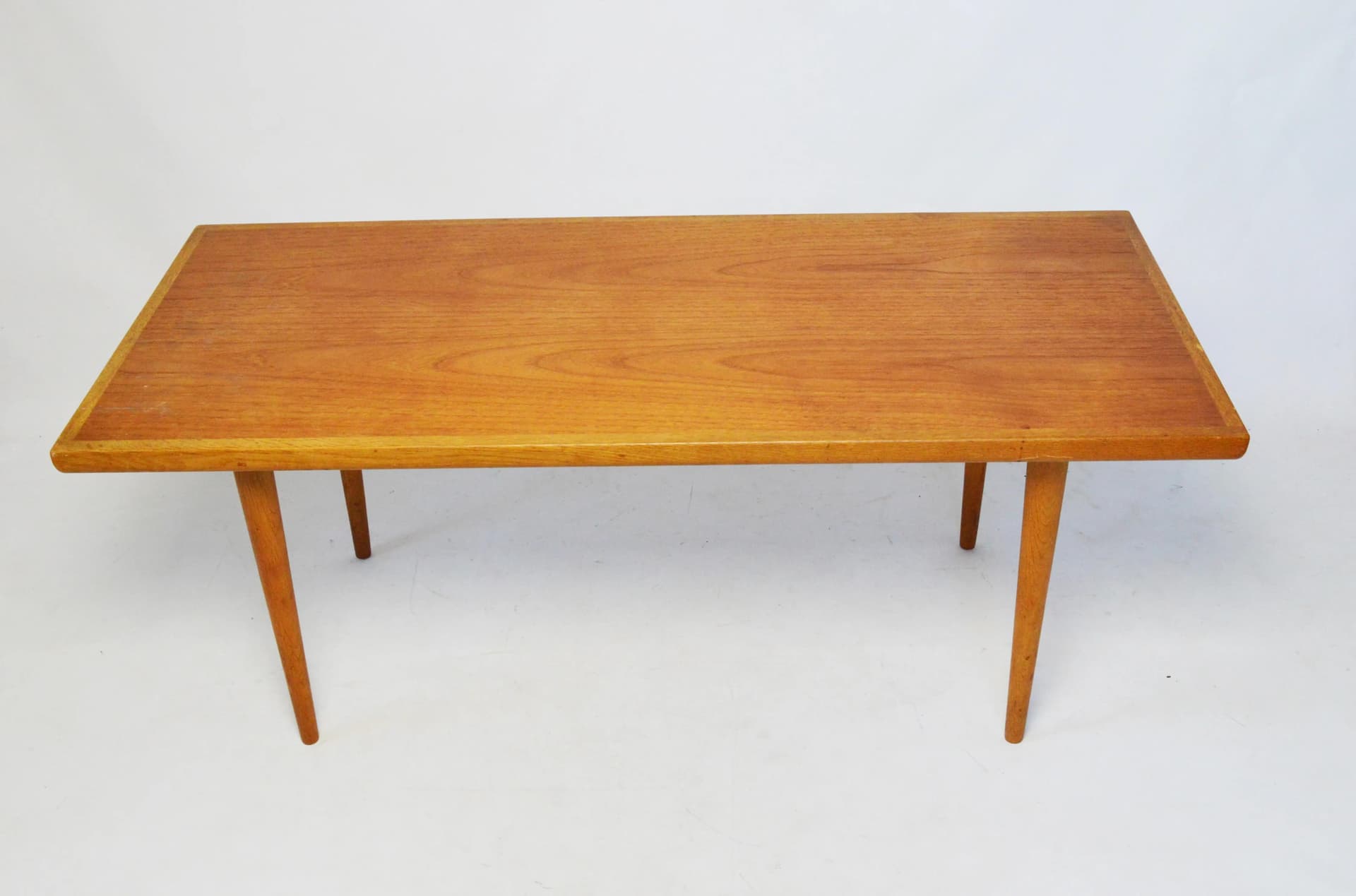 Coffee table, brown teak, Sweden, 1970s. - 85884