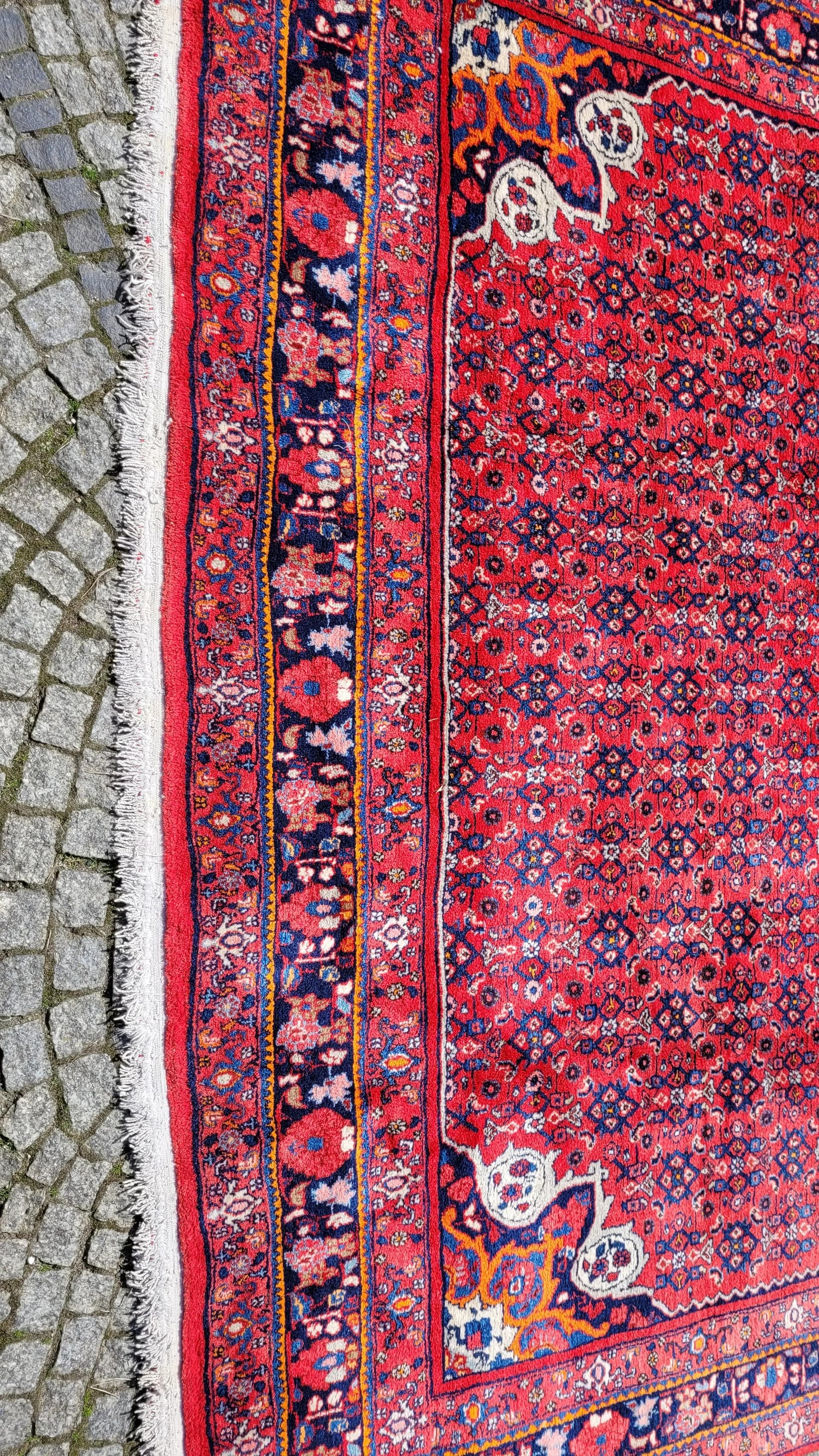 Dywan Bidjar, 265x360 cm, czerwony, wełna, Iran, początek XX w. - 88460