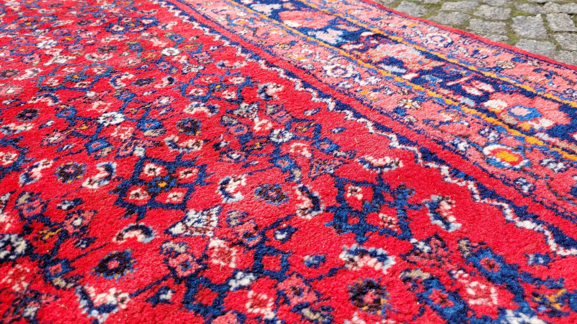 Dywan Bidjar, 265x360 cm, czerwony, wełna, Iran, początek XX w. - 88455