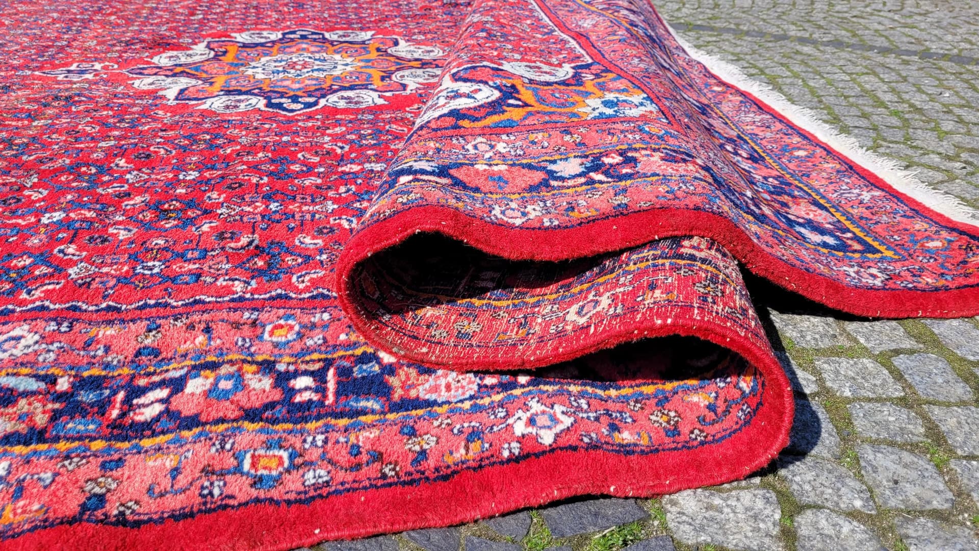 Dywan Bidjar, 265x360 cm, czerwony, wełna, Iran, początek XX w. - 88457