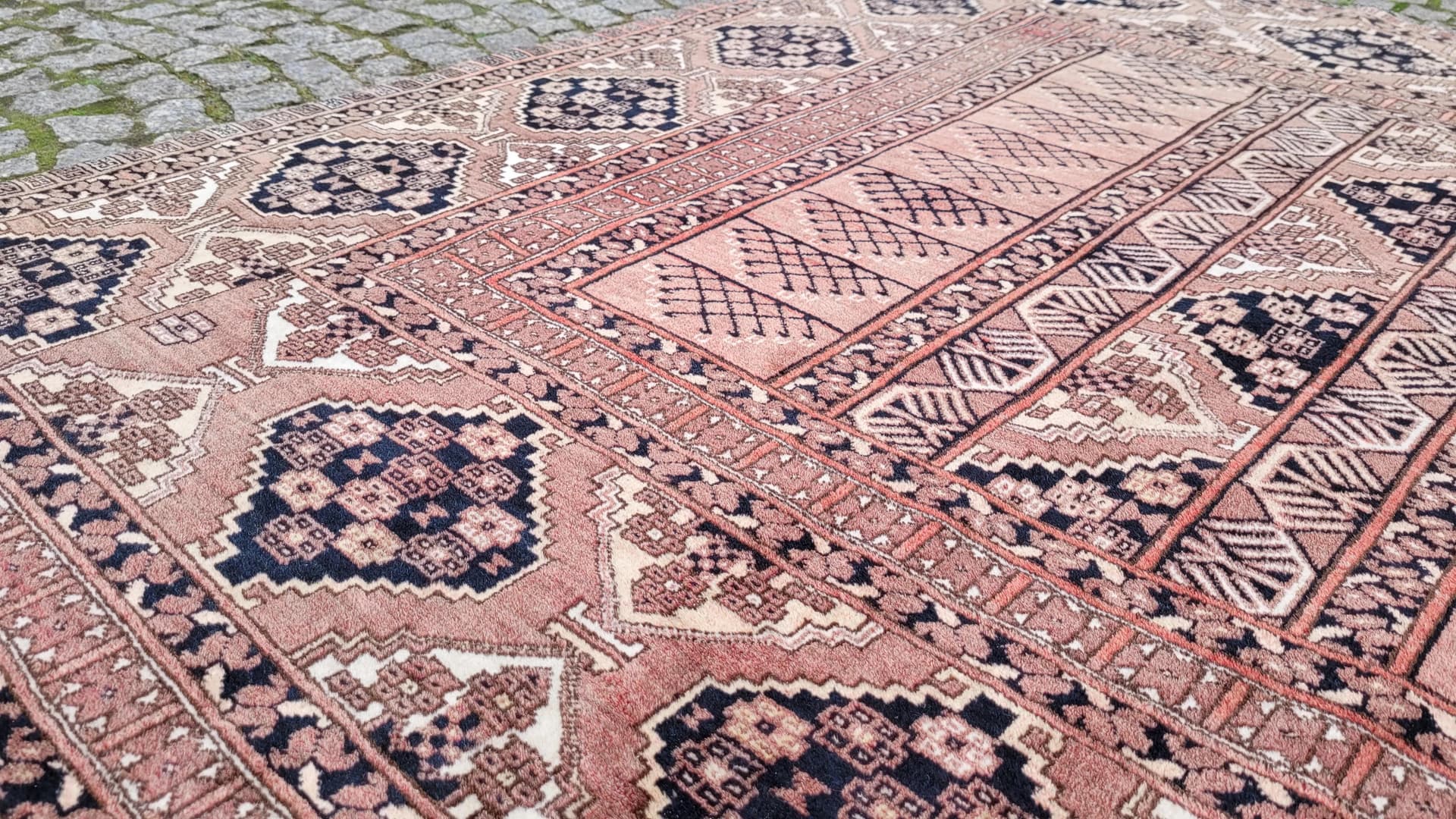 Dywan Tekke, 170x280 cm, czerwony, wełna, Turkmenistan - 88267