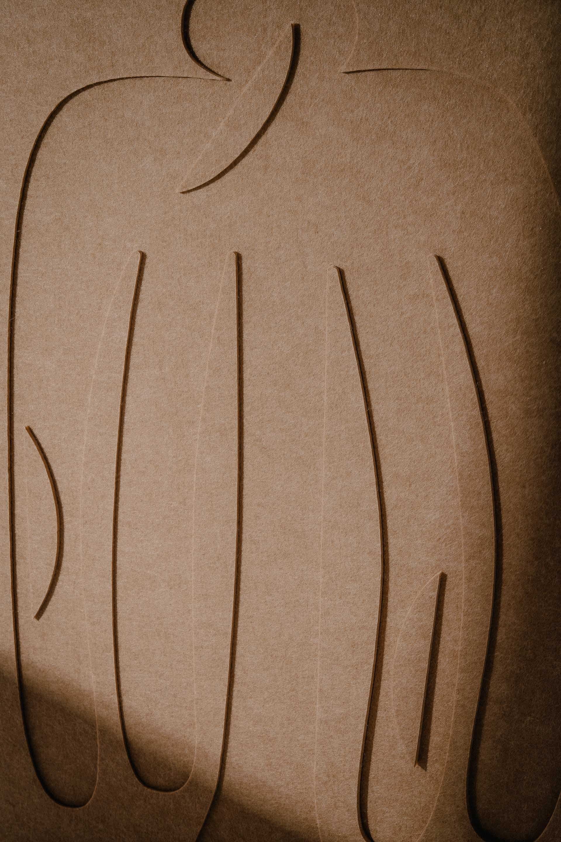 Relief Bocian 42x60 cm, LUDISM - 8647