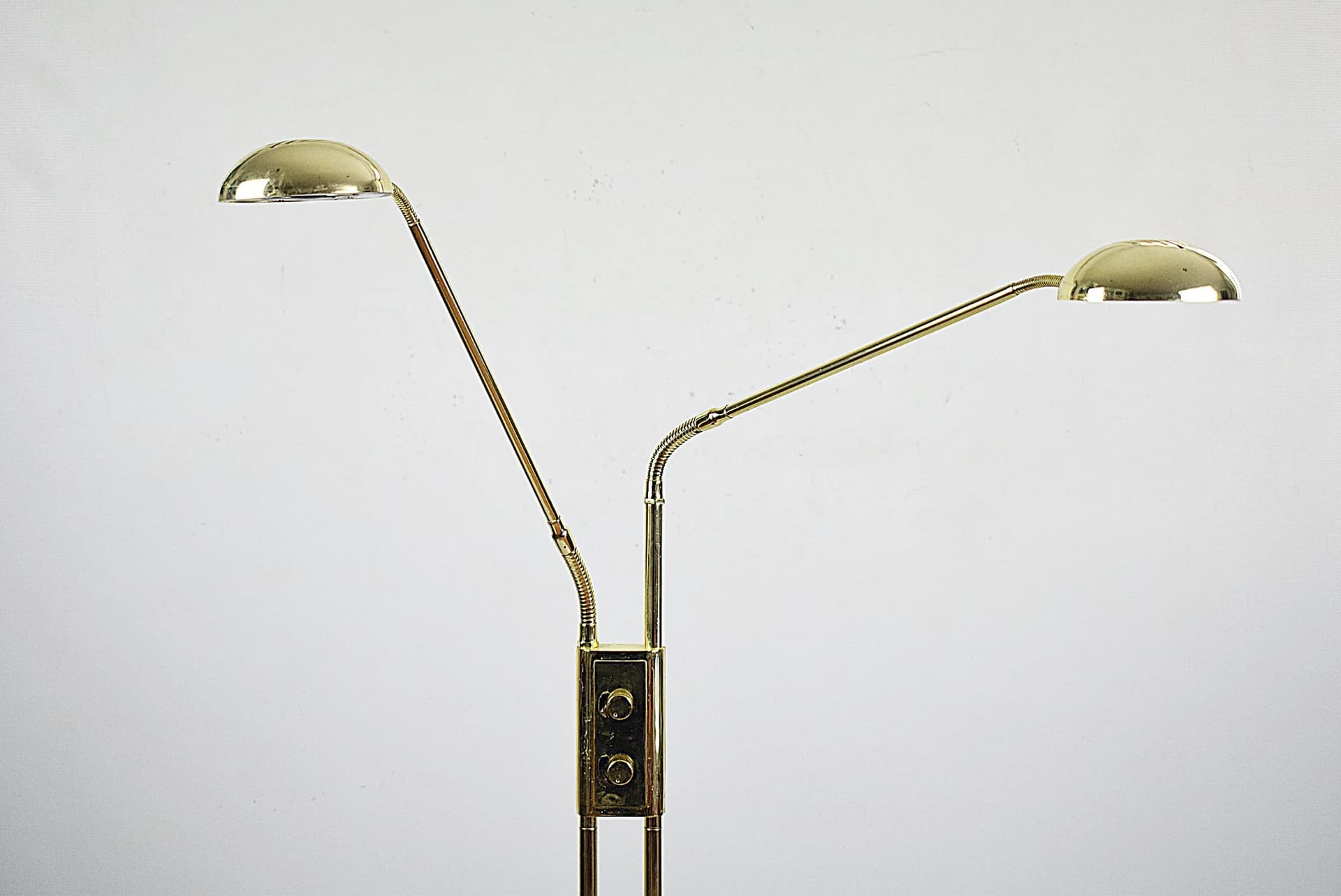 Floor lamp, copper brass, Poland, 1990s. - 85246