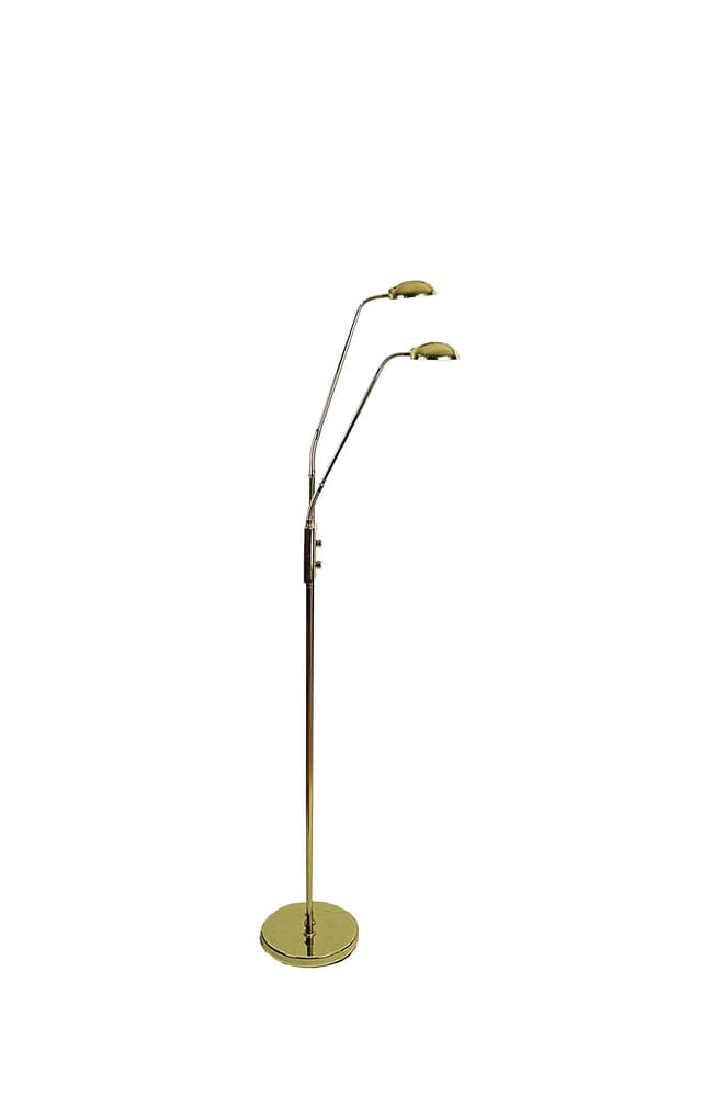 Floor lamp, copper brass, Poland, 1990s. - DIMENSION