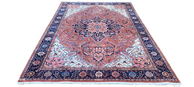 Dywan Indo-Heriz, 215x315 cm, multikolor, wełna, Indie - WYMIARY