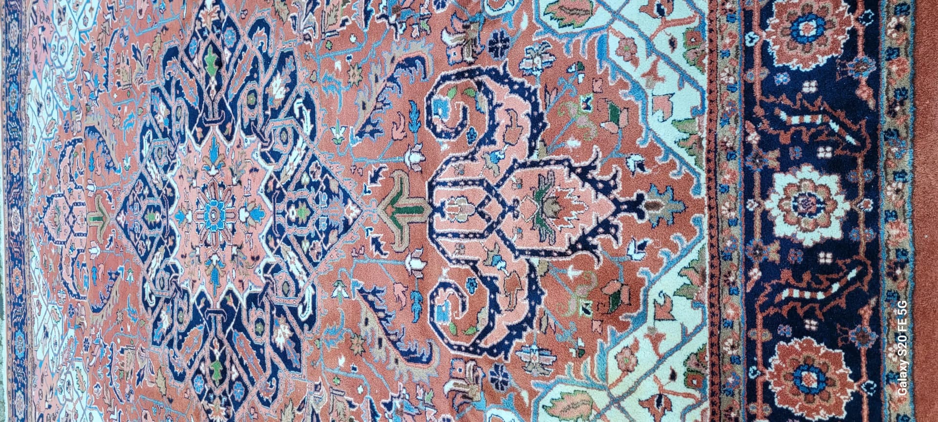 Dywan Indo-Heriz, 215x315 cm, multikolor, wełna, Indie - 88090