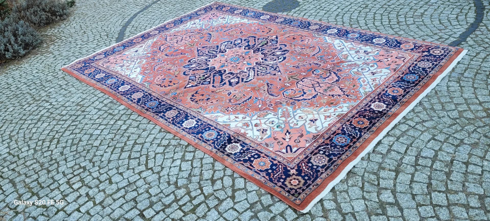 Dywan Indo-Heriz, 215x315 cm, multikolor, wełna, Indie - 88088