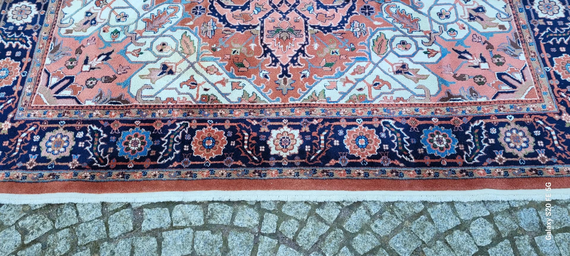 Dywan Indo-Heriz, 215x315 cm, multikolor, wełna, Indie - 88092