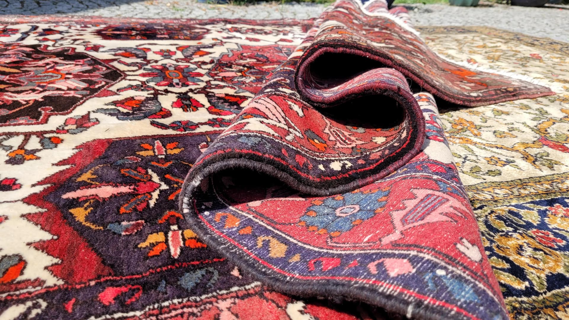 Dywan Bakhtiar 215x335 cm, multikolor, wełna, Iran, lata 60. - 88034