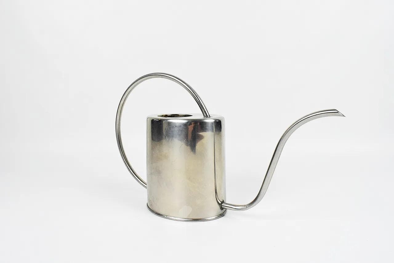 Konewka, szary, aluminium, Polska, lata 80. - 84973