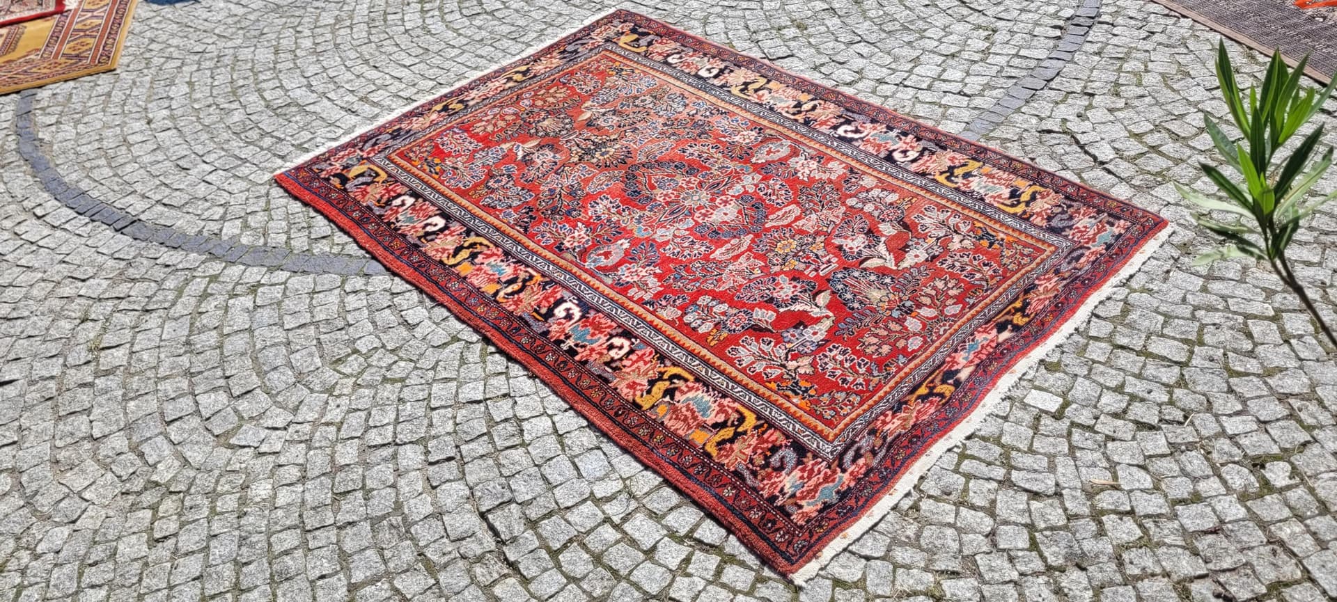 Dywan Sarough, 138x210 cm, multikolor, wełna, Iran, początek XX w. - 87918