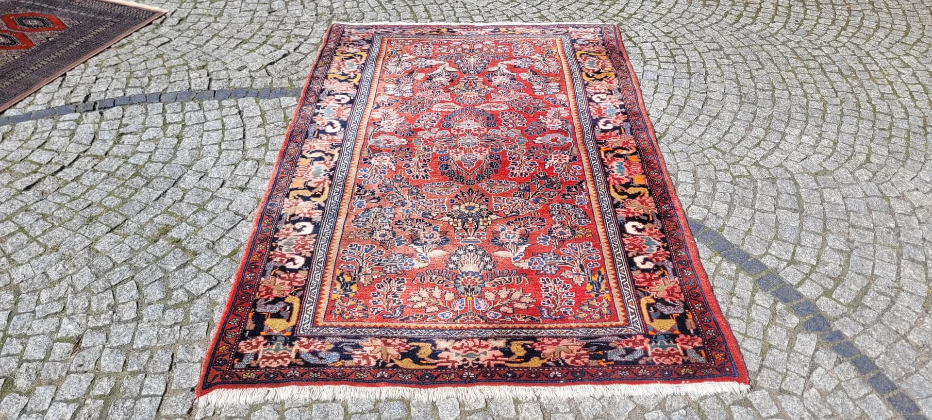 Dywan Sarough, 138x210 cm, multikolor, wełna, Iran, początek XX w. - 87919