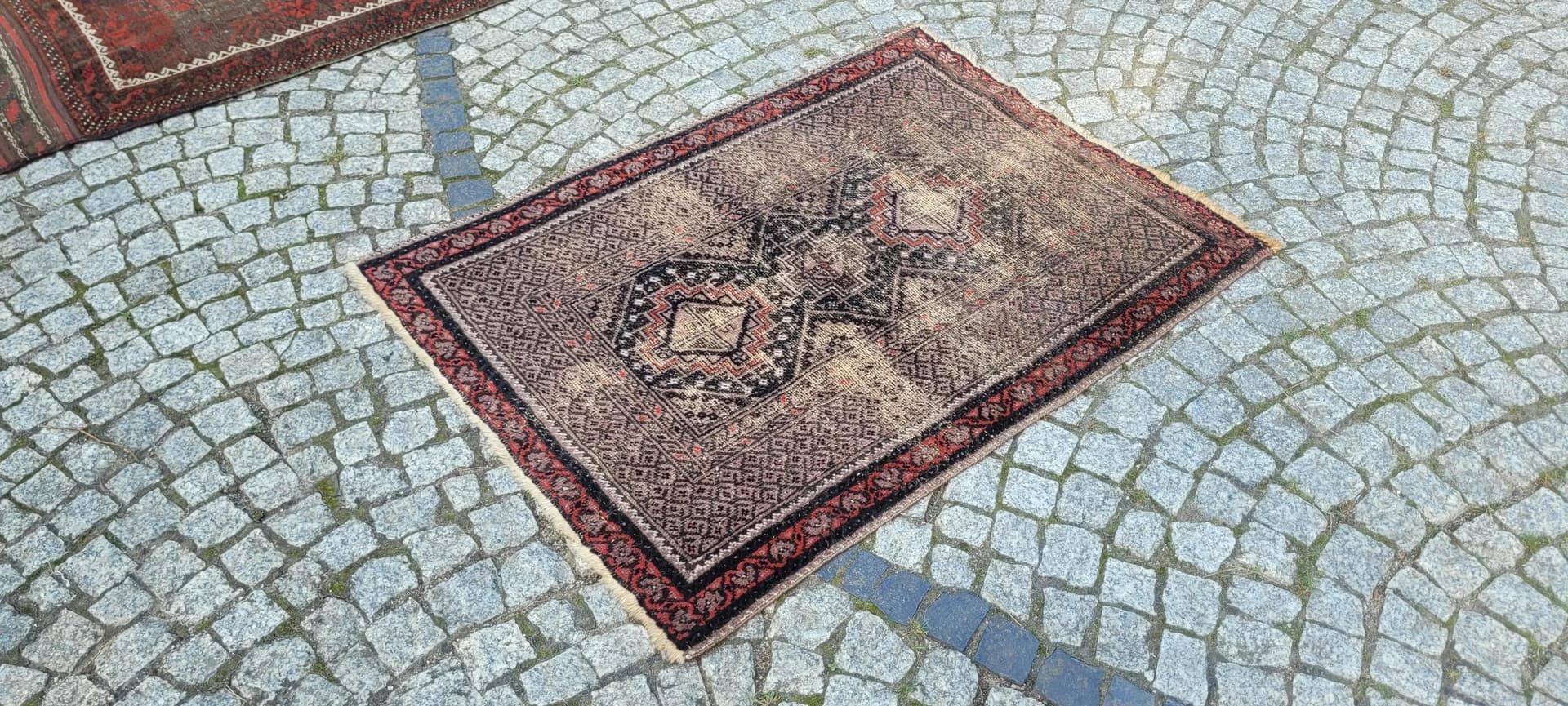 Dywan Beluch, 83x115 cm, brązowy, wełna, Iran, początek XX w. - 87815