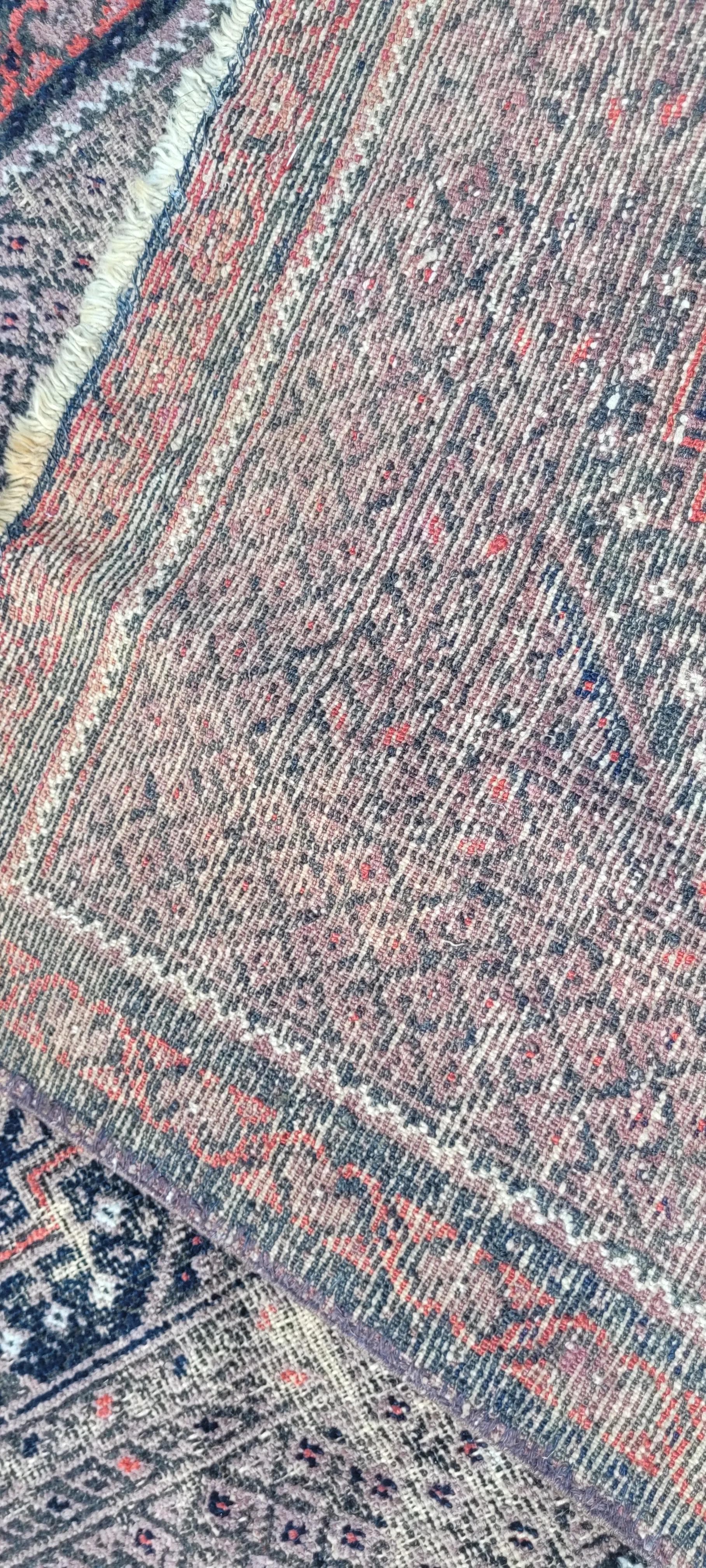 Dywan Beluch, 83x115 cm, brązowy, wełna, Iran, początek XX w. - 87817