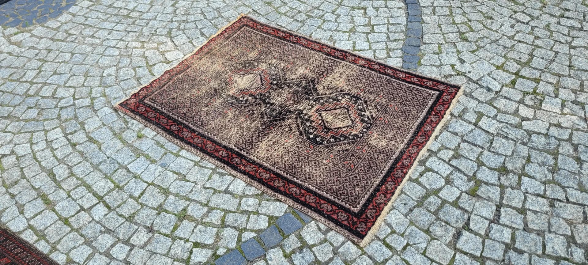 Dywan Beluch, 83x115 cm, brązowy, wełna, Iran, początek XX w. - 87816