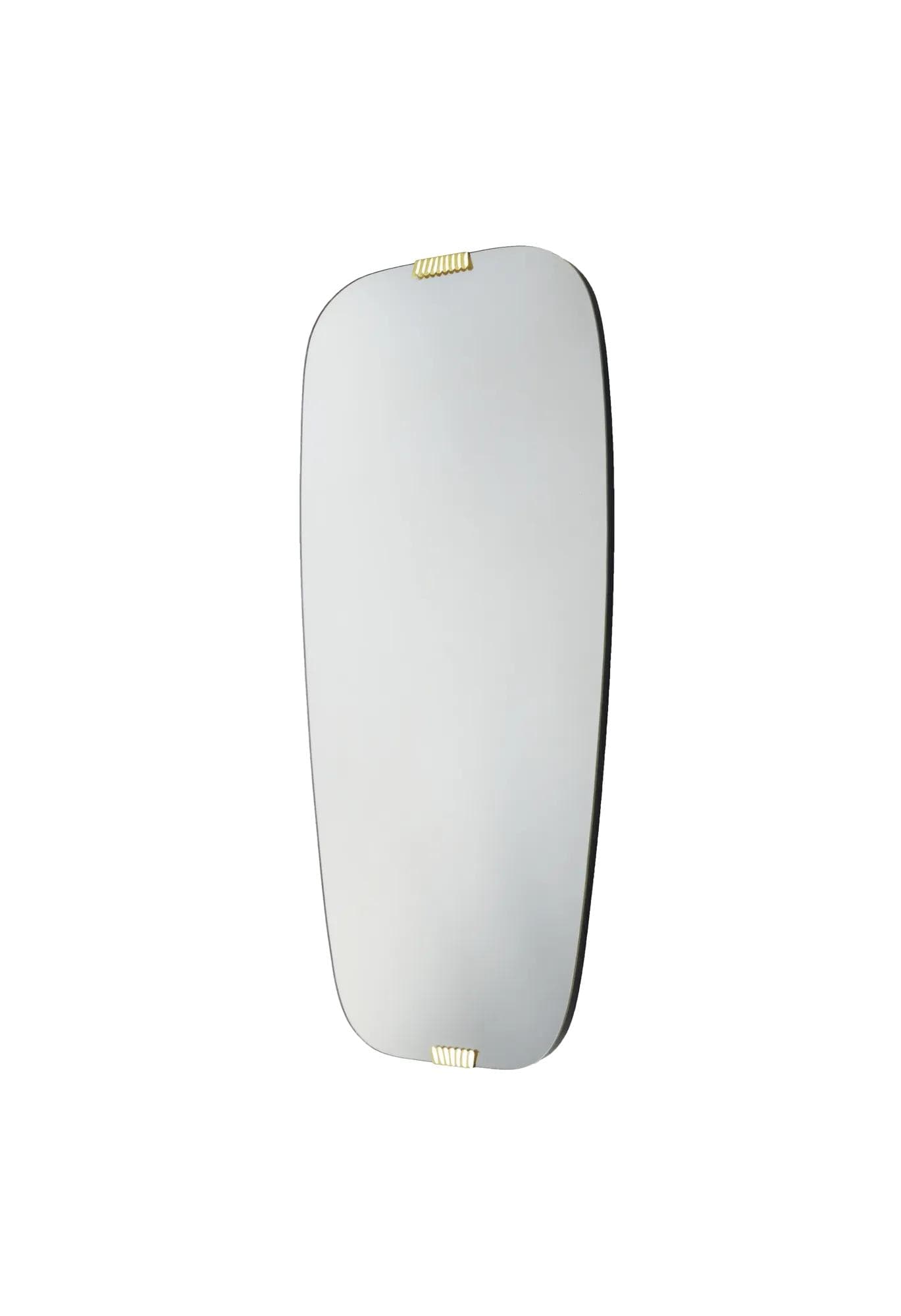 Wall mirror, silver glass, Poland, 1970s.