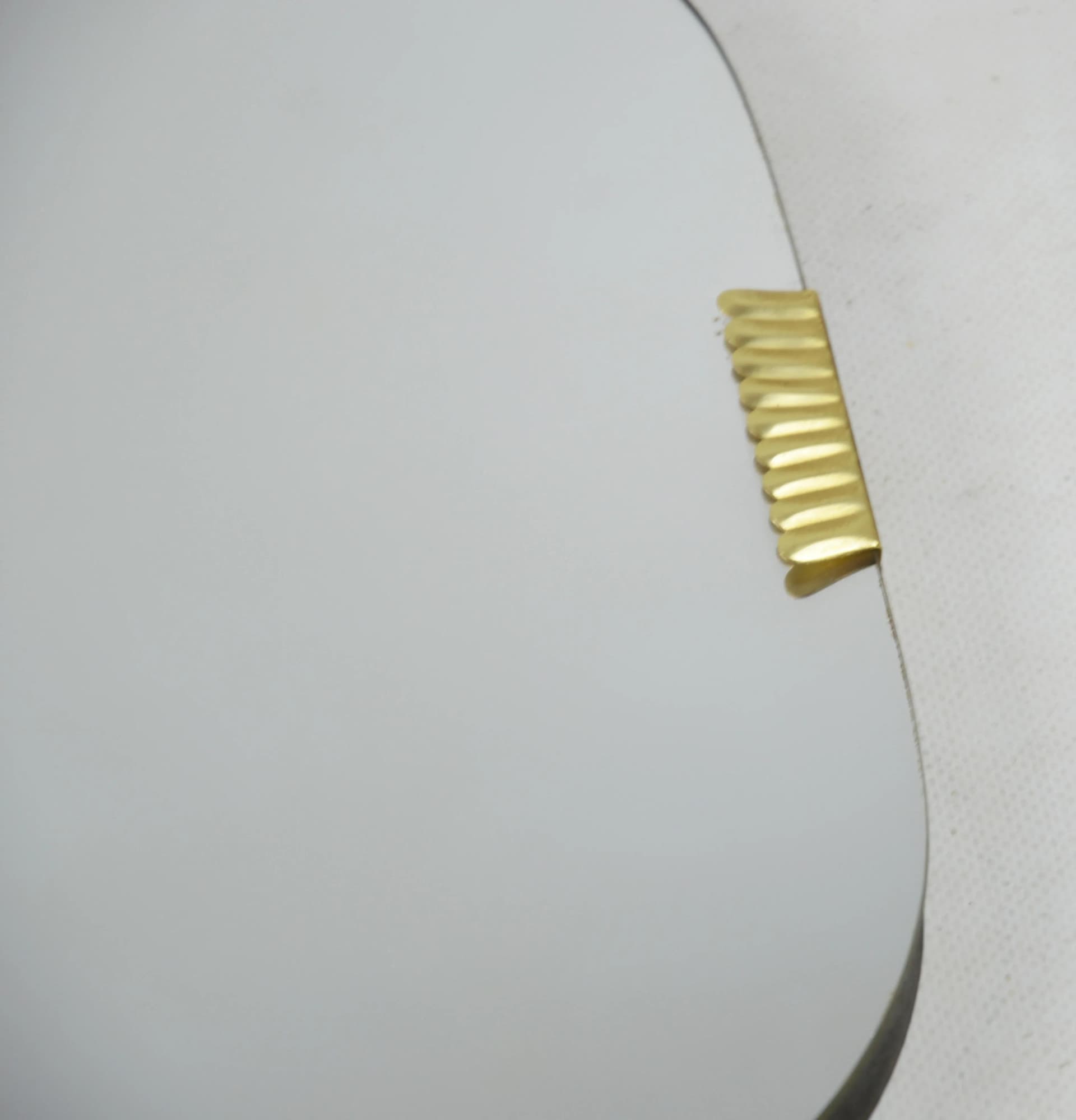 Wall mirror, silver glass, Poland, 1970s. - 84771