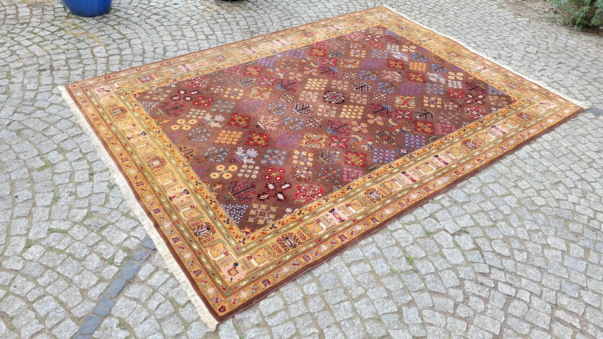 Dywan Dżuszegan 175x260 cm, multikolor, wełna, Iran, lata 60. - 87671