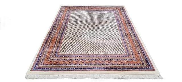 Rug Indo Saroug Mir, 230x340 cm, beige, wool, India - DIMENSION