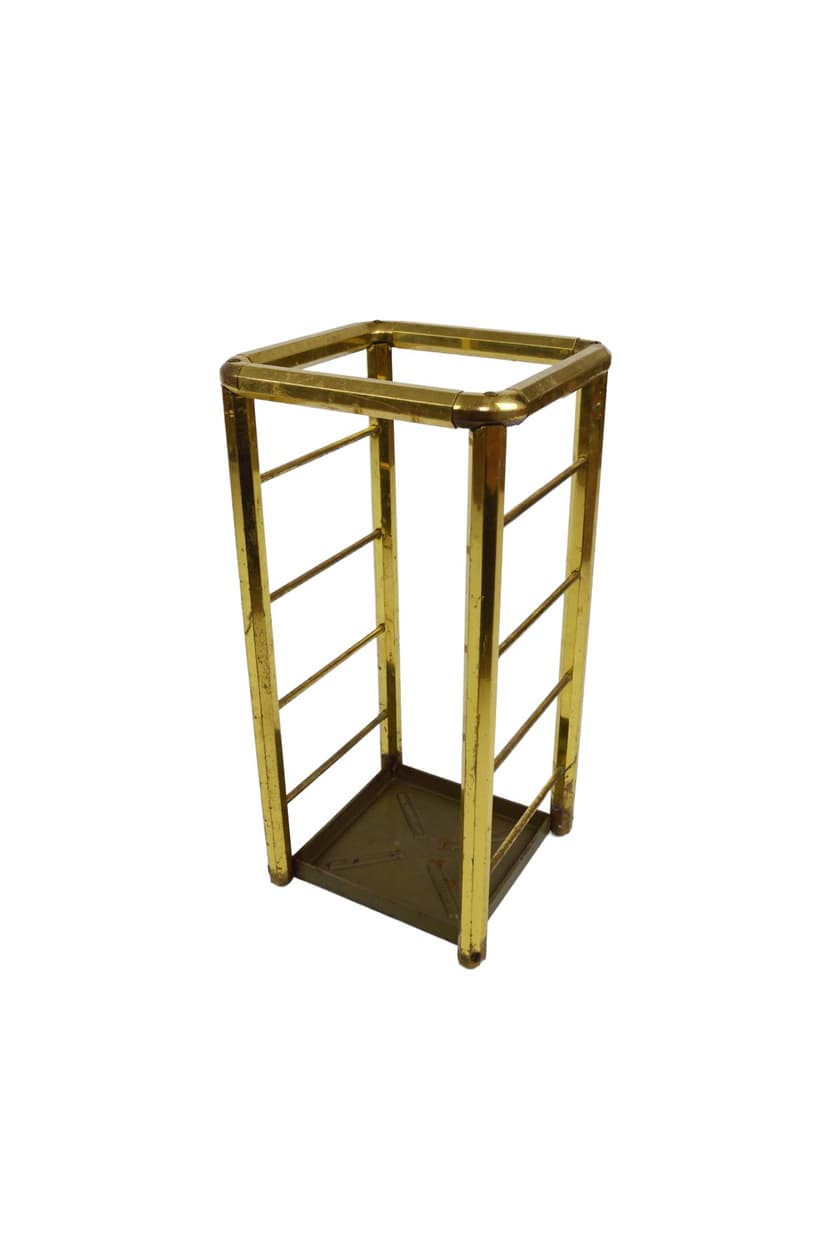 Parasolnik, złoty, mosiądz, Niemcy, lata 70.