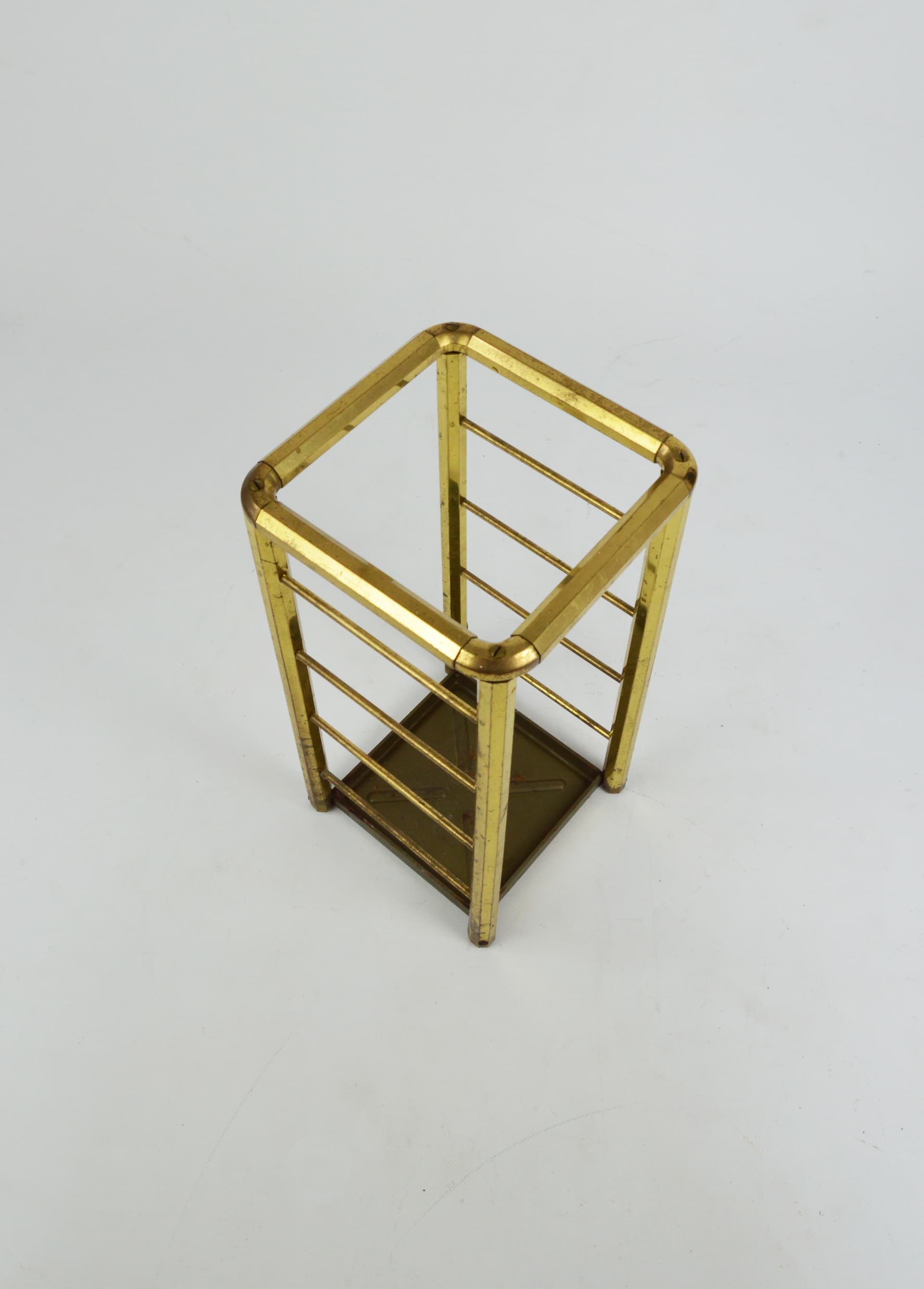 Parasolnik, złoty, mosiądz, Niemcy, lata 70. - 84404